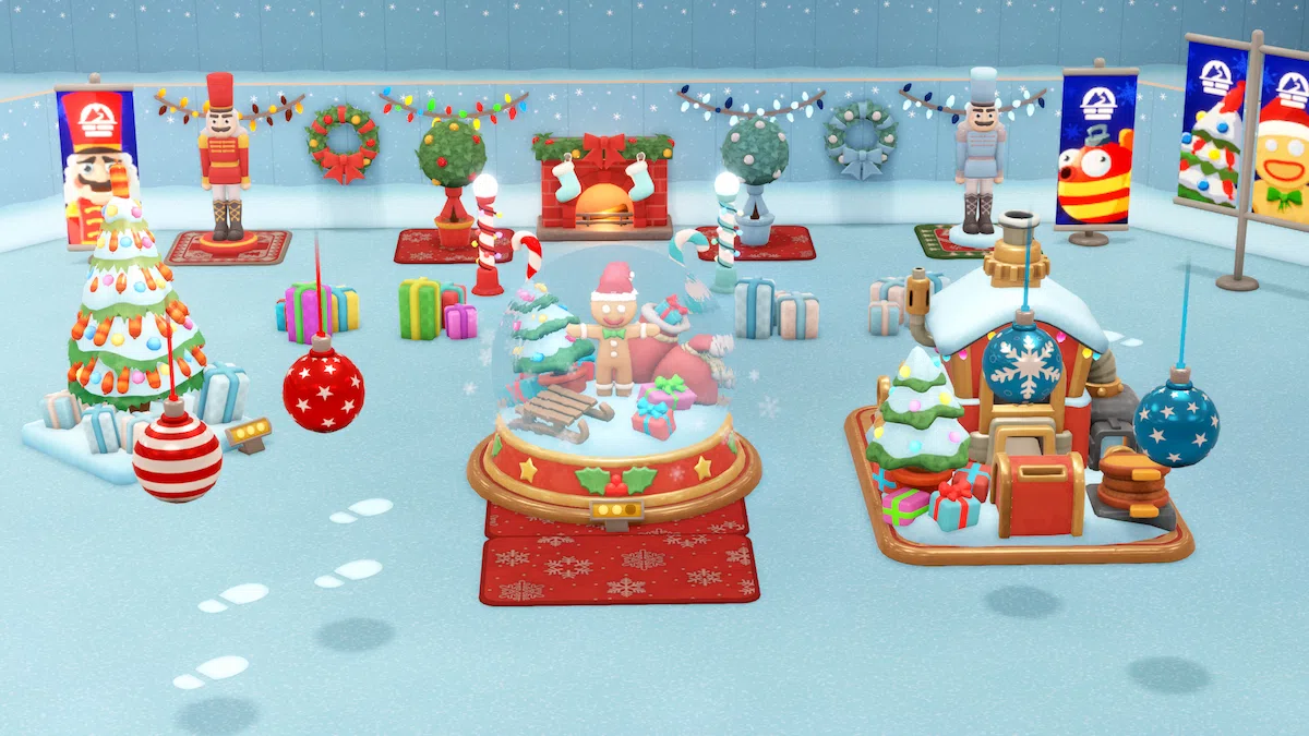 冬のシーズンイベント展示品