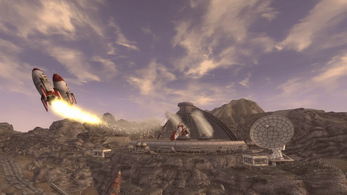 シャトル打ち上げ場