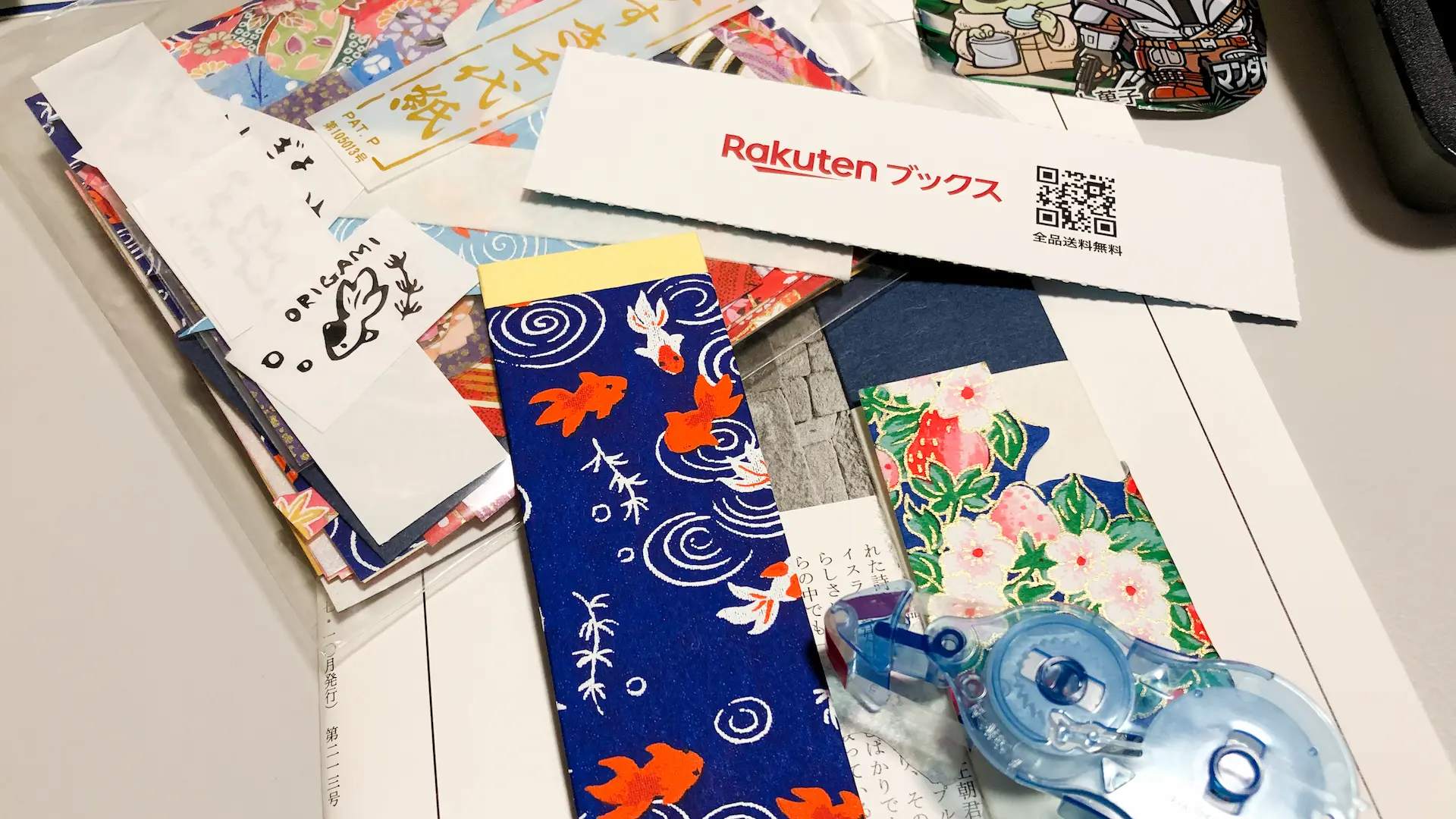 手作りの栞